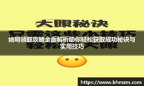 姚明领取攻略全面解析助你轻松获取成功秘诀与实用技巧