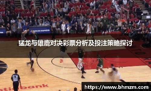 猛龙与雄鹿对决彩票分析及投注策略探讨